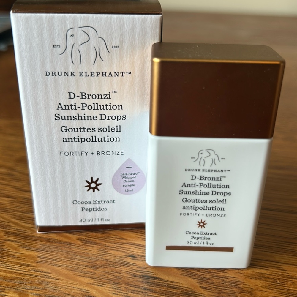 Drunk Elephant D-Bronzi Sunshine Drops - 30 ml/1 fl oz. New. Not used